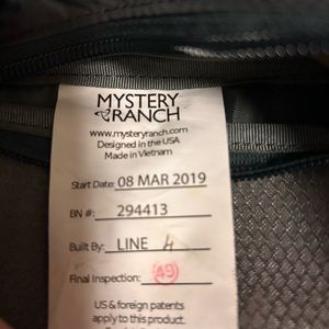 Mystery Ranch Travel Bag